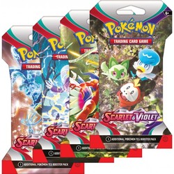 Pokémon Scarlet and Violet Blister Pack 1pk Blister Pakke - pokèmon