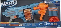 Nerf Elite 2.0 Shockwave RD-15 - blaster med roterende trommel og 30 darts - skyter opp til 27 meter nerf - nerf