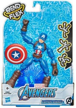 Captain America Bend And Flex Marvel Avengers captein armerica - marvel