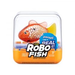 Robo Alive Robotic-Robo Fish S3 Oransj og Gul - Småvarer
