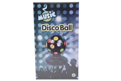 DISCO KULE SORT 10 CM. MUSIC Discoball - Musikk og disco
