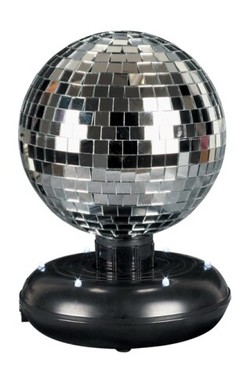 DISCO KULE M/SPEIL 15 CM  Disco kule - Musikk og disco