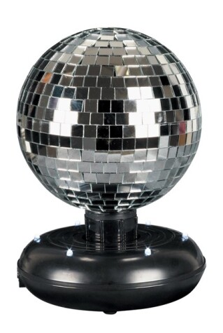 DISCO KULE M/SPEIL 15 CM  Disco kule - Musikk og disco