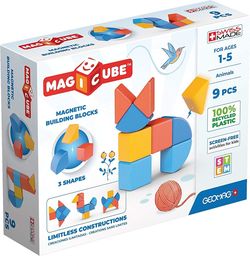 Geomag Magicube Shapes Animals 9pcs geomag - Geomag