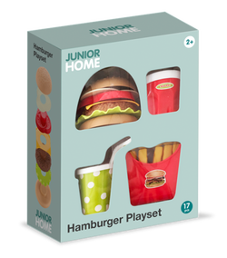 LEKEMAT - JH HAMBURGER LEKESETT Hamburger sett - junior home