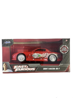 Fast & Furious Die Cast 1pk 1:32 Dom`s Mazda RX-7 - Jada