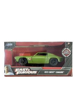 Fast & Furious Die Cast 1pk 1:32 1973 Chevy Camaro - Jada