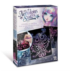 Nebulous Star Scratch & Sketch Gift Box Skrap og Tegn - Nebulous Stars