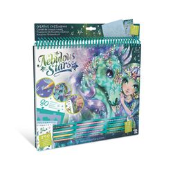 Nebulous Star Large Creative Sketchbook - Turkis Turkis Hest - Nebulous Stars