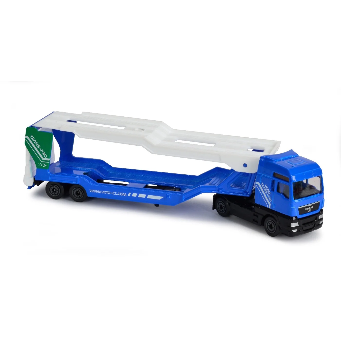 Majorette transporter  Blå og Kvit - Majorette