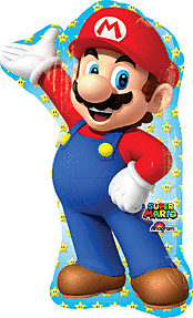 Super Mario - Folieballong   - Bursdag/Fest