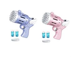 Såpeboblepistol m/40 Hull 2 Ass Lilla eller Rosa - Såpebobler