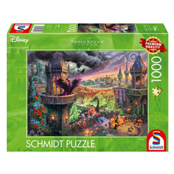 Schmidt puslespill 1000 Thomas Kinkade: Disney Maleficent 1000 - Schmidt