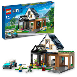 LEGO 60398 Hus og elbil 60398 - Lego city