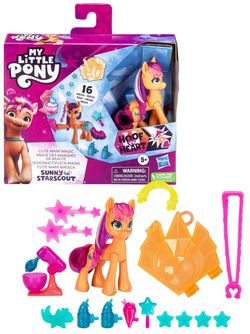 My Little Pony Cutie Mark Magic Sunny Starscout - med masse tilbehør - 8 cm Sunny Starscout - My Little pony