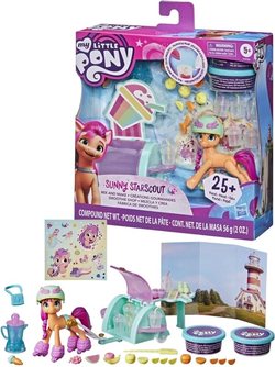 My Little Pony Mix and Make Sunny Starscout - ponni, tryllesand og over 25 tilbehør Sunny Starscout - My Little pony