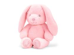 KEELECO BABY - KANIN ROSA (25CM) Rosa kanin - Kosedyr og Bamser