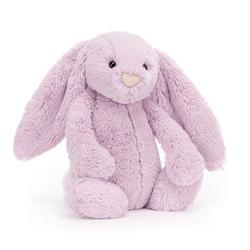 KANIN PLYSJ 31CM LILAC BUNNY BASHFUL Lilla kanin - Kosedyr og Bamser