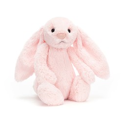 KANIN PLYSJ 28CM ROSA  BASHFUL rosa kanin  - jellycat