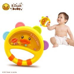 B.Duck Colorful Rattles Hand Bell Fargerik Rangle  - Leiker