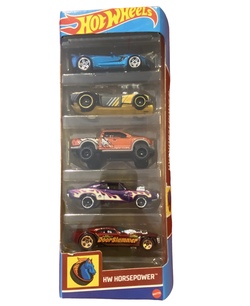 Hot Wheels Basics 5-pack  HW Horsepower - hotwheels
