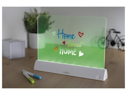 LED tegnetavle Hvit, skiftende farger - Ansmann