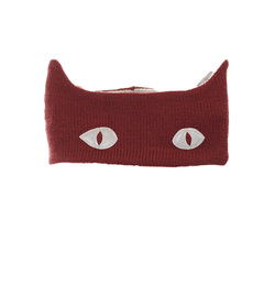 Kattnakken ull panneband jubileum -23  Aragon red - Kattnakken
