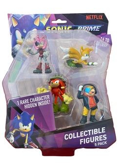 SONIC PRIME - FIGURER 5 PK. S1 Type 2 - Sonic The HedgeHog