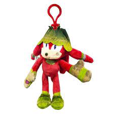 Sonic prime clip on plush - 13cm  Renegade Knucks - Sonic The HedgeHog