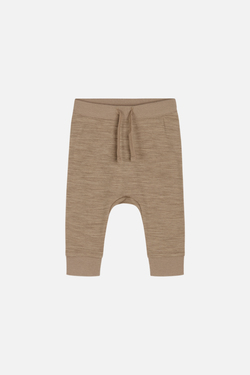 Hust & Claire Gaby joggebukse, ull 3554 Biscuit Melange - Hust & Claire