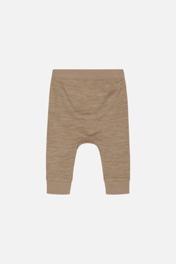 Hust & Claire Gaby joggebukse, ull 3554 Biscuit Melange - Hust & Claire
