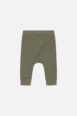 Hust & Claire Gaby joggebukse, ull 3432 Khaki  - Hust & Claire