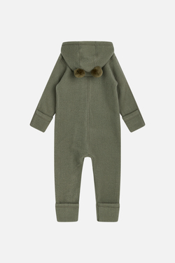 Hust & Claire Mevi Jumpsuit, ull 3918 Teal leaf - Hust & Claire
