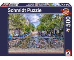 Schmidt puslespill 500 Amsterdam - lev uke 30 500 biter - Schmidt