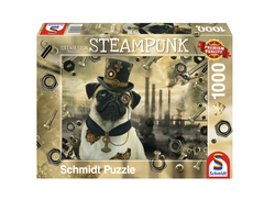 Schmidt puslespill 1000 Steampunk Dog - lev uke 30 1000 biter - Schmidt