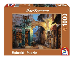 Schmidt puslespill 1000 Sam Park: Alley at Lake Como - lev uke 33 1000 biter - Schmidt