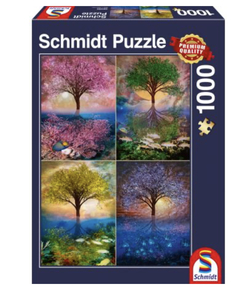  Schmidt puslespill 1000 magical tree at the lake - lev uke 33 1000 biter - Schmidt
