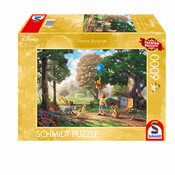 Førehandsbestilling! Schmidt puslespill 6000 Ole Brumm - levering ca 1 oktober 6000 biter - Førehandsbestilling