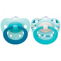 PACIFIER SIGNATURE SI S1, LIGHT BLUE/MIN 0-6mnd Blå - NUK