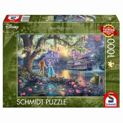 Schmidt puslespill 1000 Thomas Kinkade: Disney - The Princess and the Frog 1000 - Schmidt
