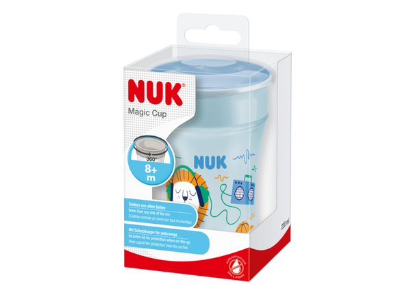NUK Evolution Magic Cup blå - NUK