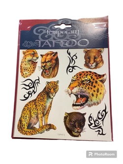 Tattovering - Ville dyr t2p047c - Salg