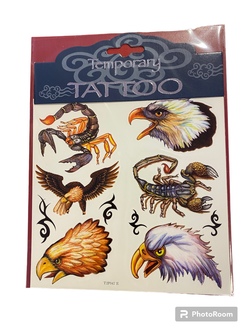 Tattovering - Ville dyr t2p047e - Salg