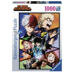 Ravensburger puslespill 1000 My Hero Academia 1000 biter - Salg