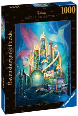 Ravensburger puslespill 1000 Disney Ariel slott 1000 biter - Ravensburger