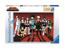 Ravensburger puslespill 500 My Hero Academia 500 biter - Ravensburger