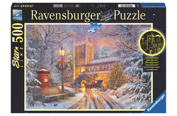 Ravensburger puslespill 500 Magisk jul, starline 500 biter - Ravensburger