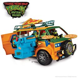 Turtles Mutant Mayhem Pizza Delivery Van Pizza delivery van - Turtles