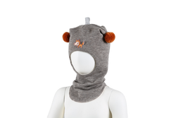 Kivat Balaklava lyse brun - rev - 482 -12U lyse brun m/ rev - 482 - 12U - Kivat