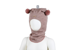 Kivat Balaklava rosa m/ striper - 456 - 82U/17 rosa m/striper - 456 - 82U/17 - Kivat